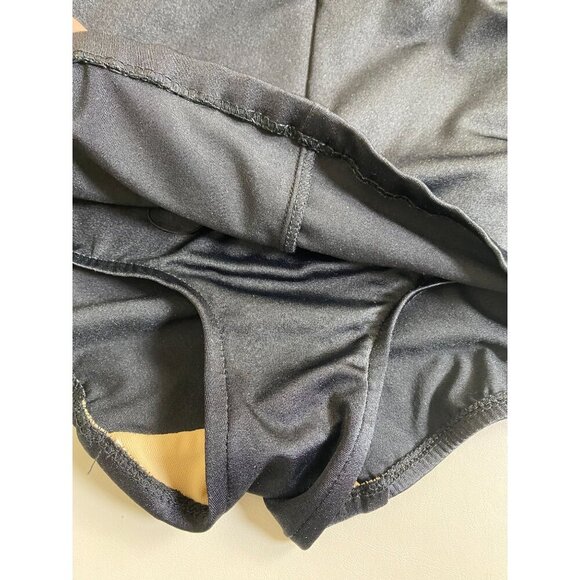 Vintage Cole Of California 40s 50s Retro One Piece Swimsuit Size 10 Black Red - Picture 9 of 16